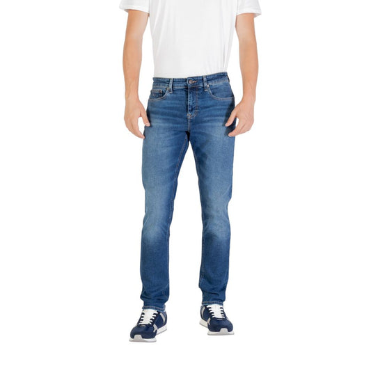 Tommy Hilfiger Jeans Blue Recycled Cotton Skinny Jeans