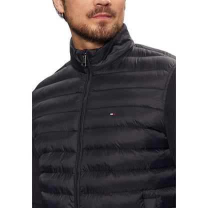 Tommy Hilfiger Blue Recycled Cotton Jackets And Coat