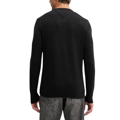 Tommy Hilfiger Jeans Black Organic Cotton Sweatshirt