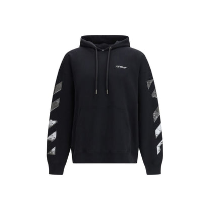 Off-White Black Cotton Sweatshirt