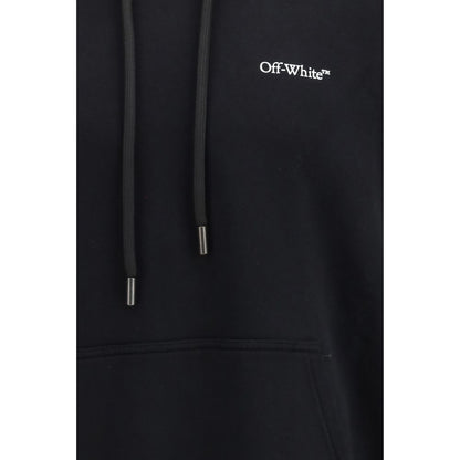 Off-White Black Cotton Sweatshirt