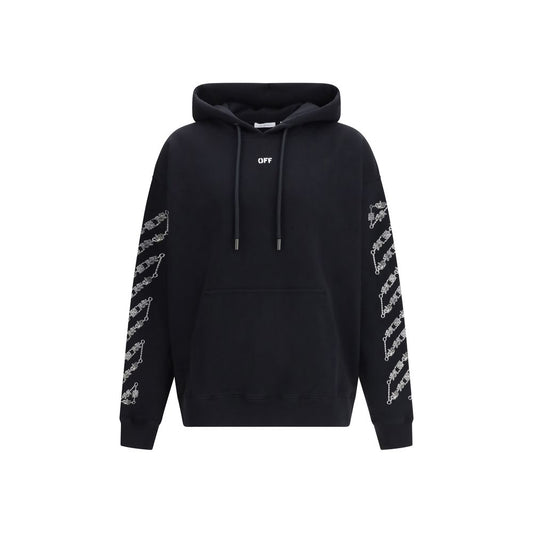 Off-White Black Cotton Sweatshirt