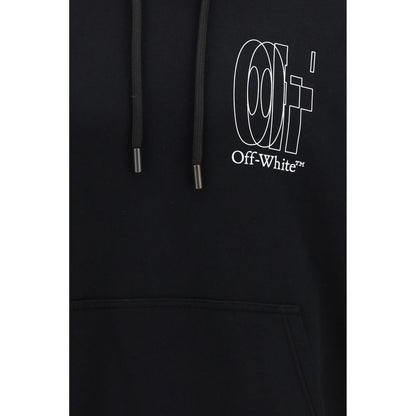 Off-White Black Cotton Sweatshirt