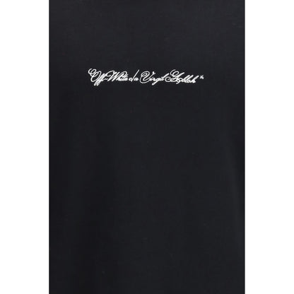 Off-White Black Cotton Sweatshirt