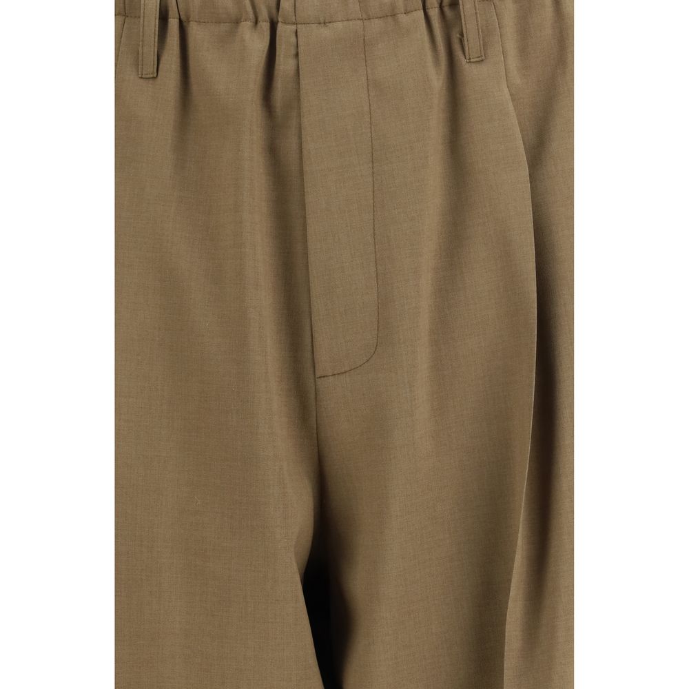 Magliano Beige Polyester Casual Pants