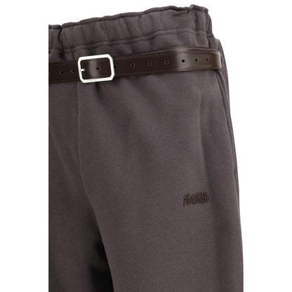 Magliano Brown Cotton Athletic Pants