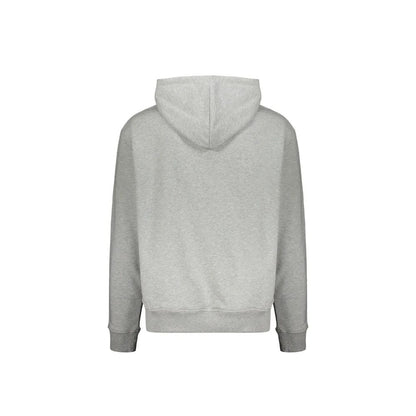 Balmain Gray Cotton Hoodie