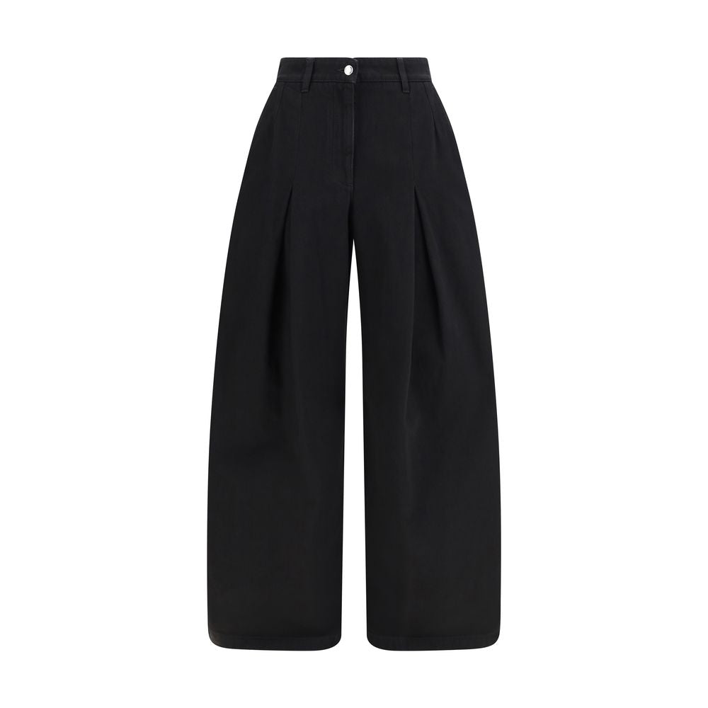 Dolce & Gabbana Black Cotton Jeans Denim