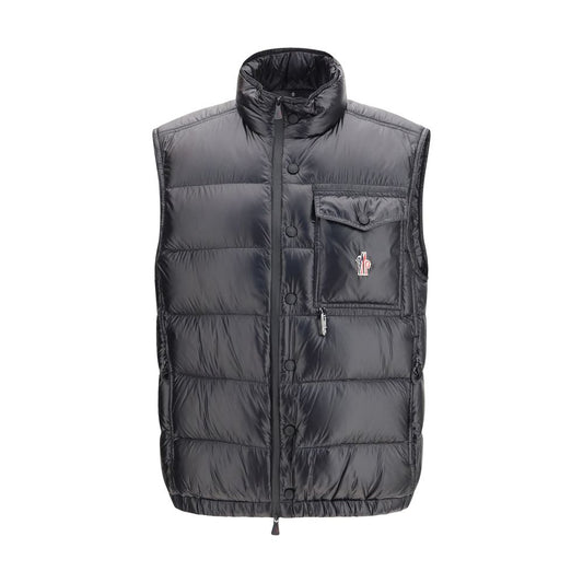 Moncler Grenoble Black Polyamide Sleveless Jacket