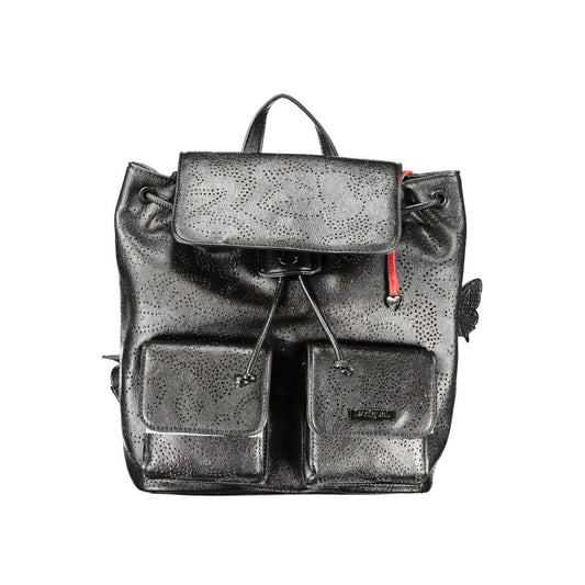 Desigual Black Polyurethane Women's Backpack