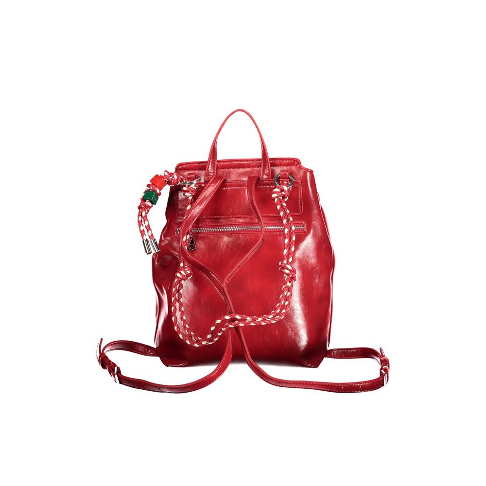 Desigual Red Polyurethane Women Backpack
