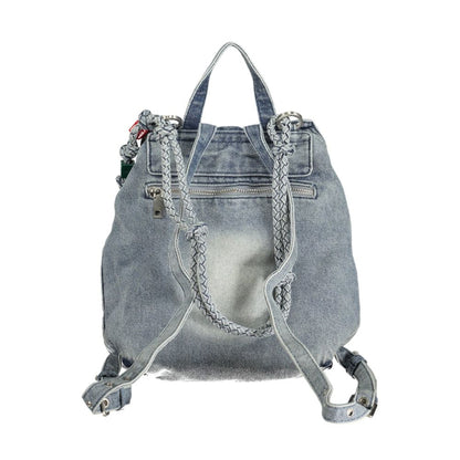 Desigual Blue Cotton Backpack