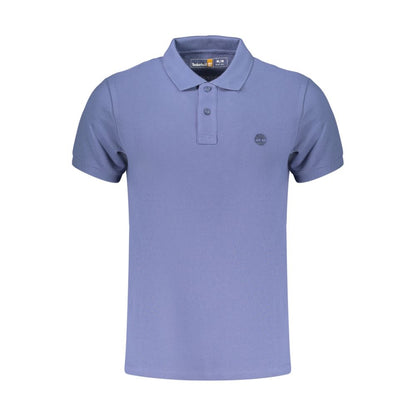 Timberland Blue Cotton Men's Polo Shirt
