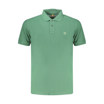 Timberland Verde Cotton Mens Polo Shirt