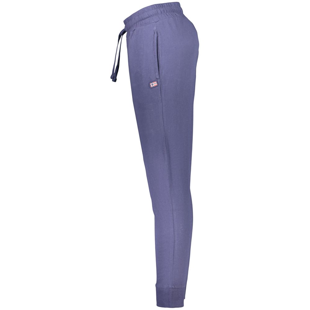 Norway 1963 Blue Cotton Joggers (Workout Pants)
