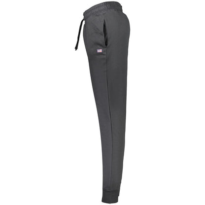 Norway 1963 Black Cotton Athletic Pants