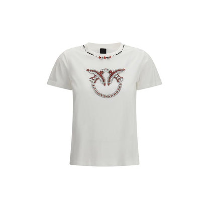 PINKO White Cotton T-Shirt