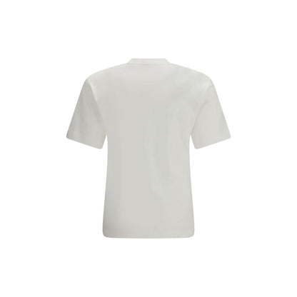 Burberry White Cotton T-Shirt
