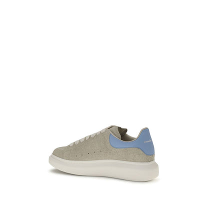 Alexander McQueen Beige Calf Leather Bos Taurus Chunky Sneakers