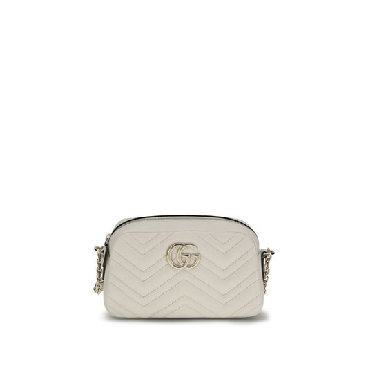 Gucci White Calf Leather Bos Taurus Handbag