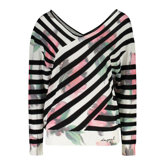 Desigual Nero Viscosa Womens Sweater