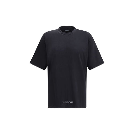 C.P. Company Black Cotton T-Shirt