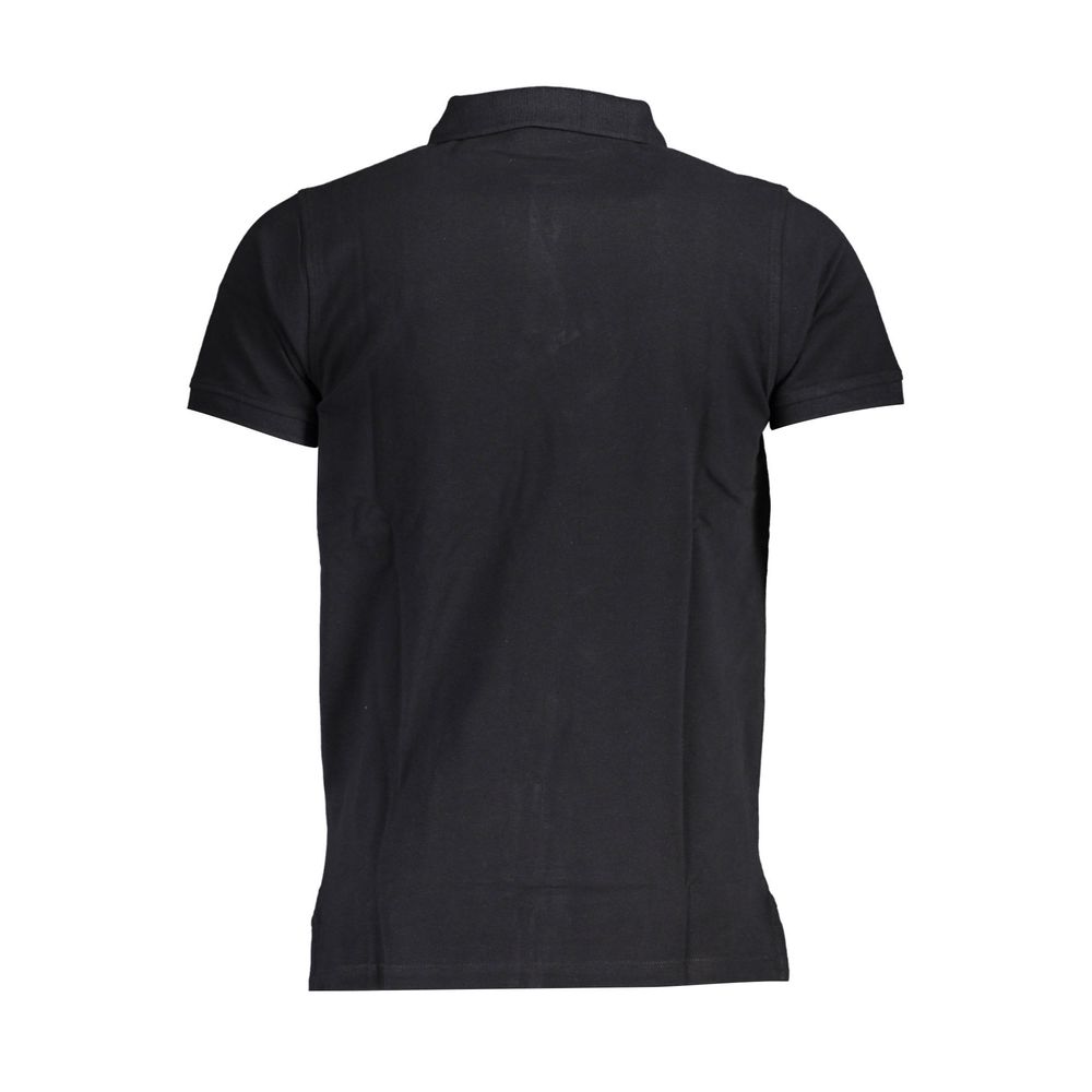 Norway 1963 Black Cotton Men Polo Shirt