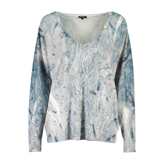 Desigual Azzurro Viscosa Women Sweater