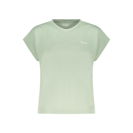 Pepe Jeans Green Cotton T-Shirt