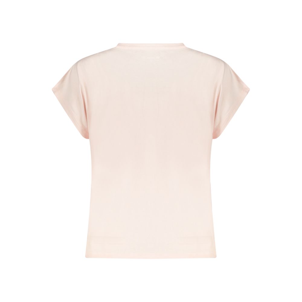 Pepe Jeans Pink Cotton T-Shirt