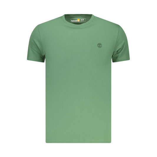 Timberland Verde Cotton Men T-Shirt