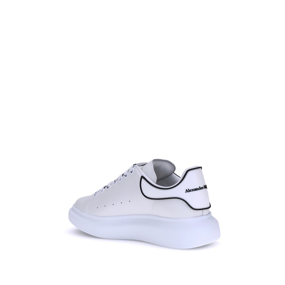 Alexander McQueen White Rubber Platform Sneakers