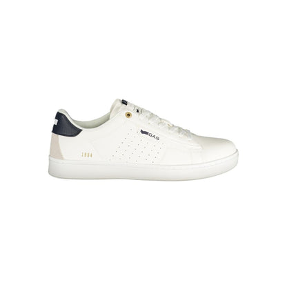 Gas Bianco Polyurethane Men Sneaker