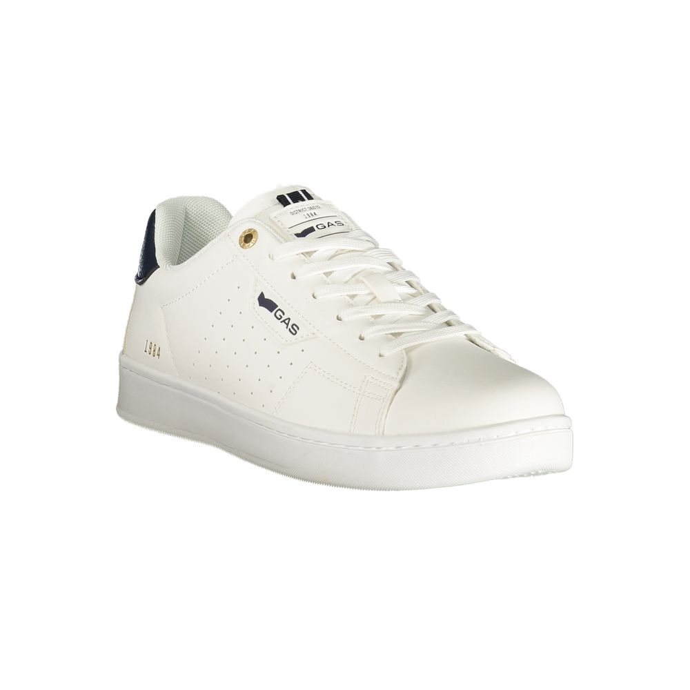 Gas Bianco Polyurethane Men Sneaker