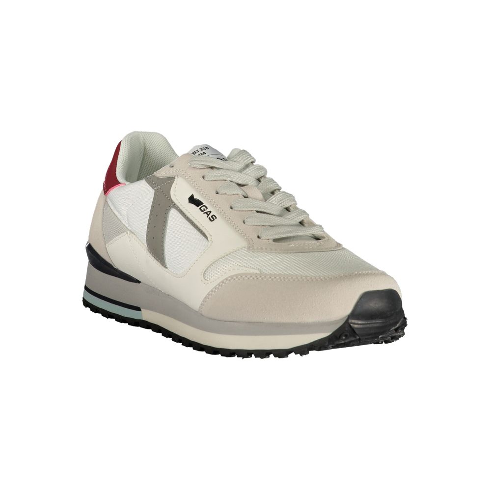 Gas White Polyurethane Men's Sneaker