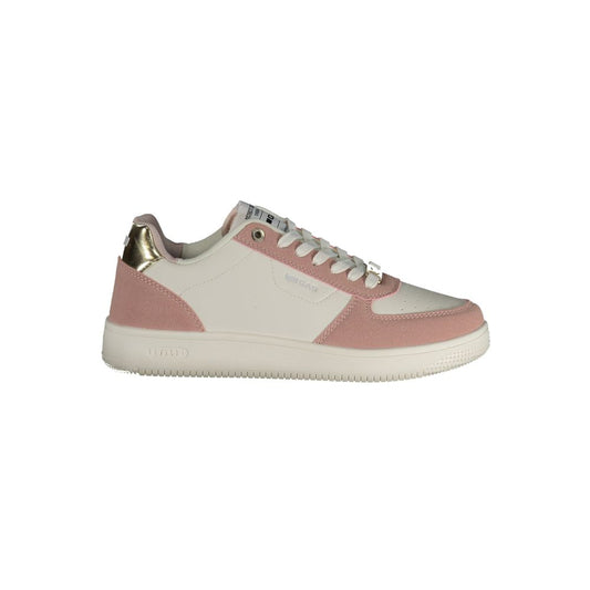 Gas White Polyurethane Women Sneaker