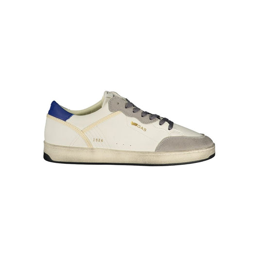 Gas White Polyurethane Men's Sneaker