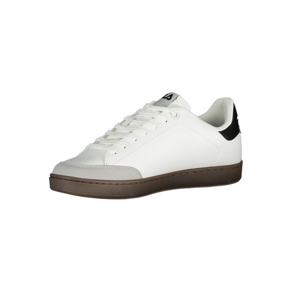 Fila White Polyurethane Men Sneaker
