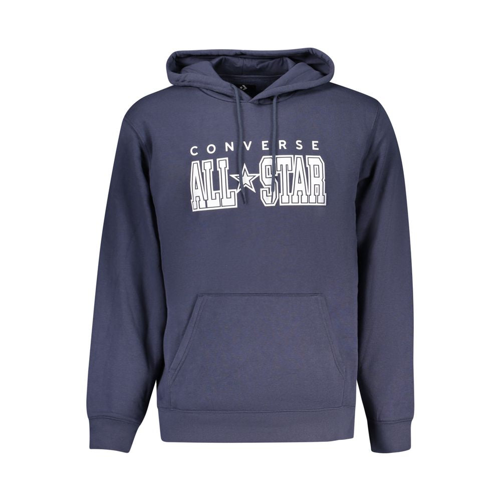 Converse Blue Cotton Men's Sweatshirt