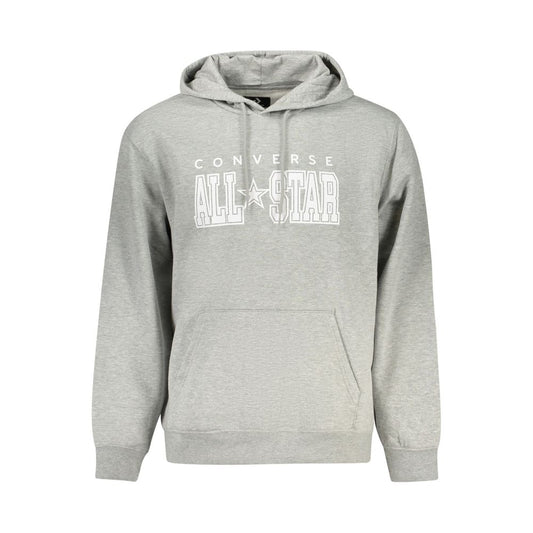 Converse Grigio Cotton Men Sweatshirt