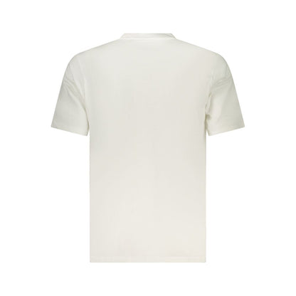 Converse Bianco Cotton Men T-Shirt