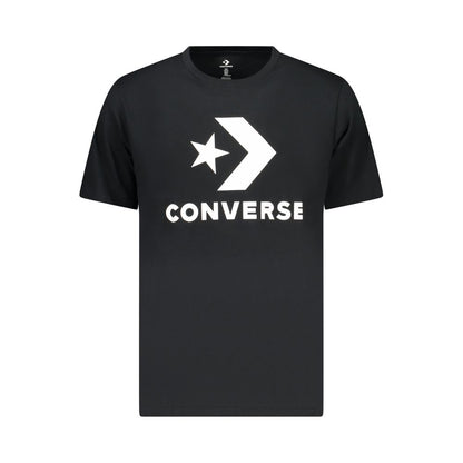 Converse Black Cotton Men's T-Shirt