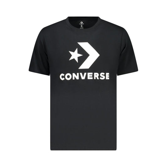 Converse Black Cotton Men's T-Shirt