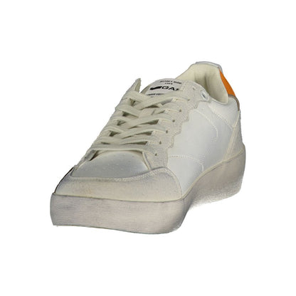 Gas White Polyurethane Men Sneaker