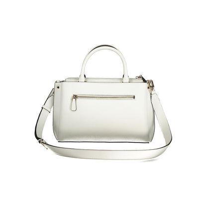 Guess Jeans Bianco Poliuretano Womens Handbag