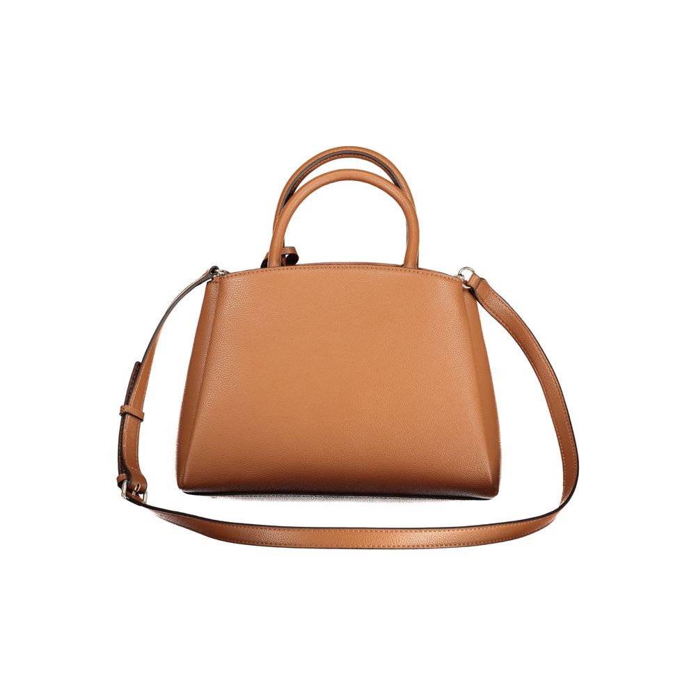 Guess Jeans Brown Polyethylene Handbag