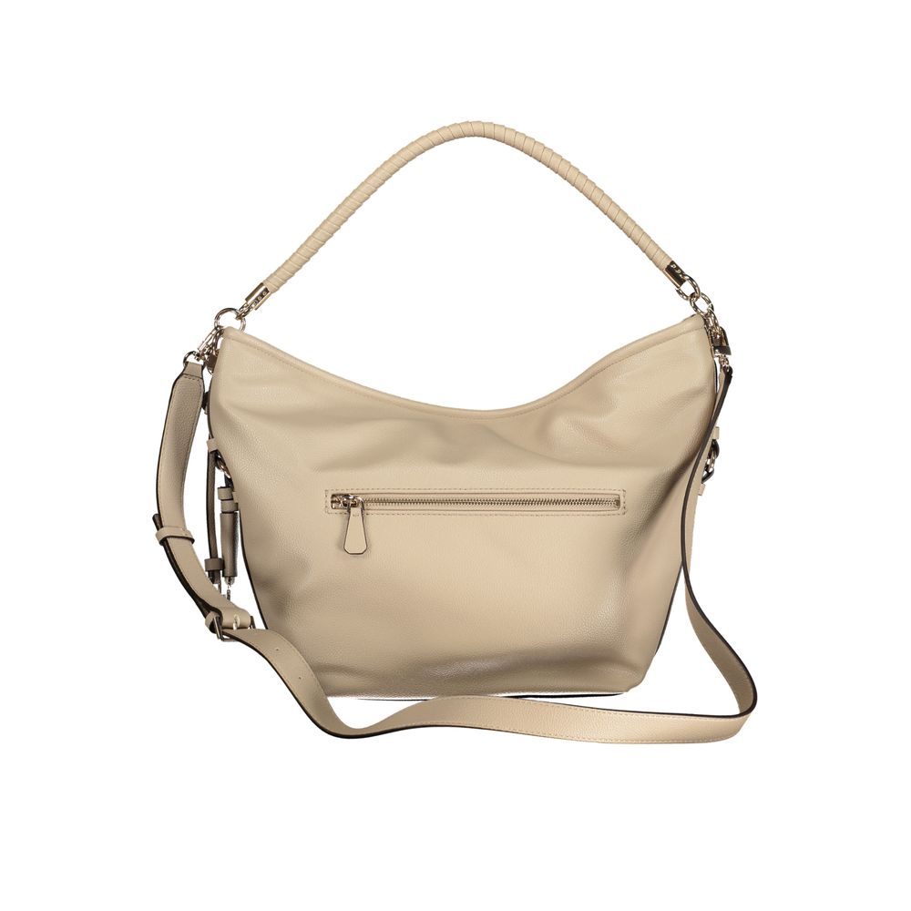 Guess Jeans Beige Polyethylene Handbag