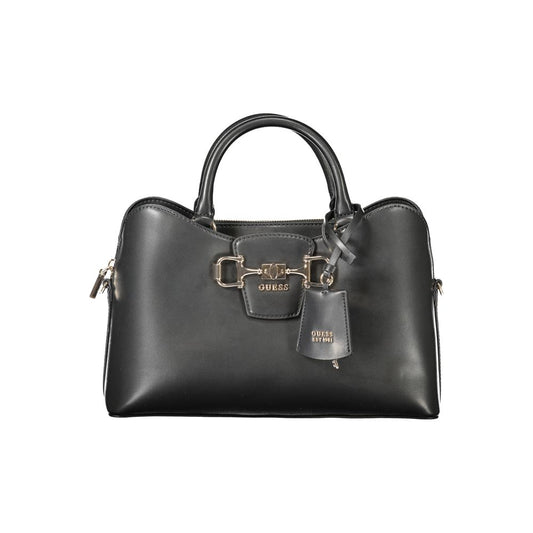 Guess Jeans Black Polyethylene Handbag