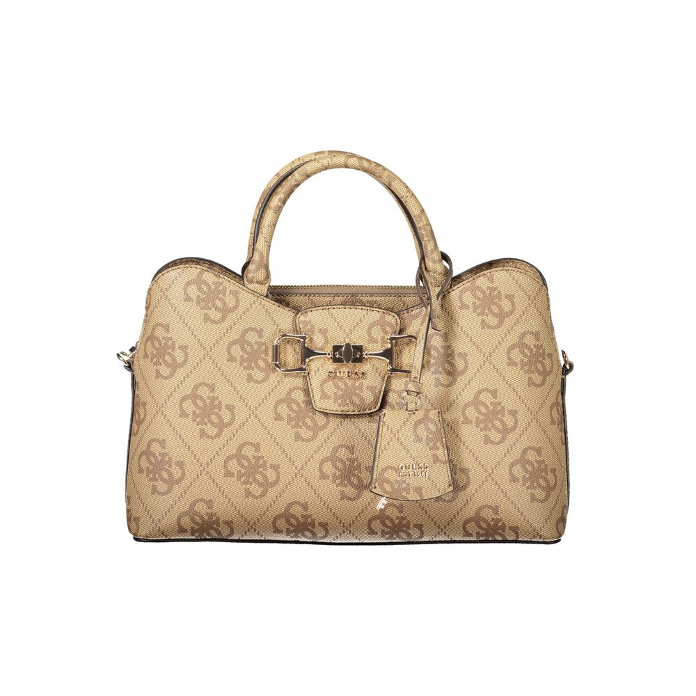 Guess Jeans Beige Polyethylene Handbag