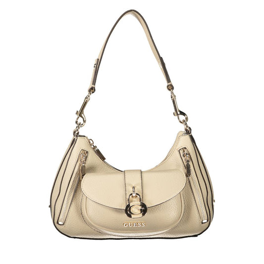 Guess Jeans Beige Polyethylene Handbag